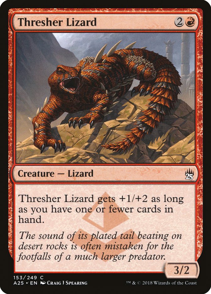Thresher Lizard [Masters 25] | Total Play