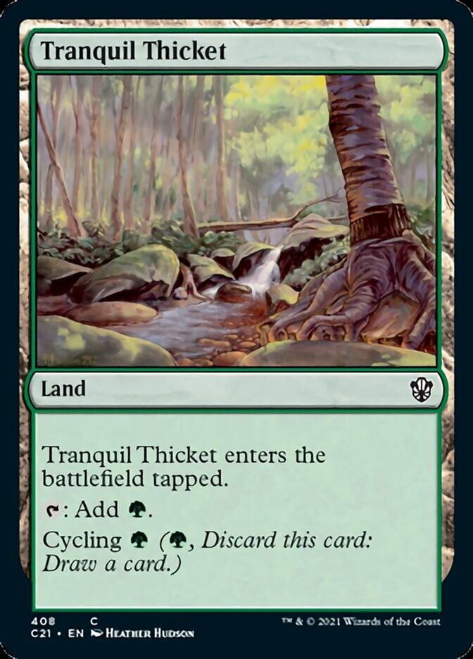 Tranquil Thicket [Commander 2021] | Total Play