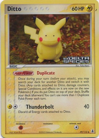 Ditto (39/113) (Stamped) [EX: Delta Species] | Total Play