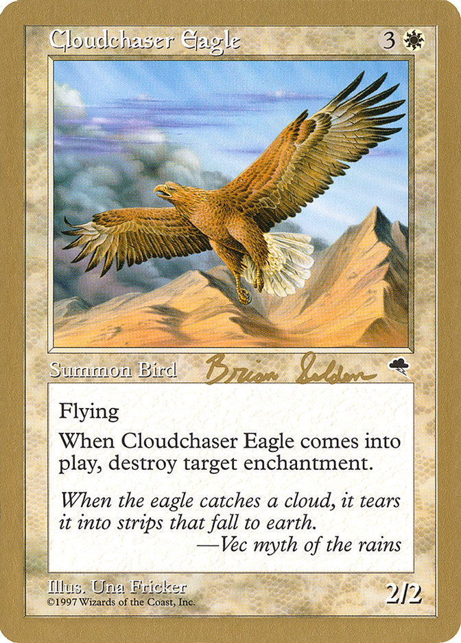 Cloudchaser Eagle (Brian Selden) [World Championship Decks 1998] | Total Play