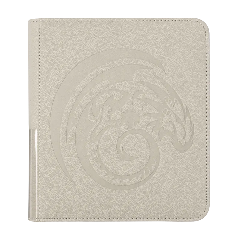 Dragon Shield: Card Codex Zipster Binder - Ashen White (Small) | Total Play