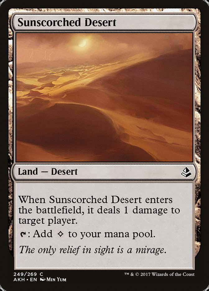 Sunscorched Desert [Amonkhet] | Total Play