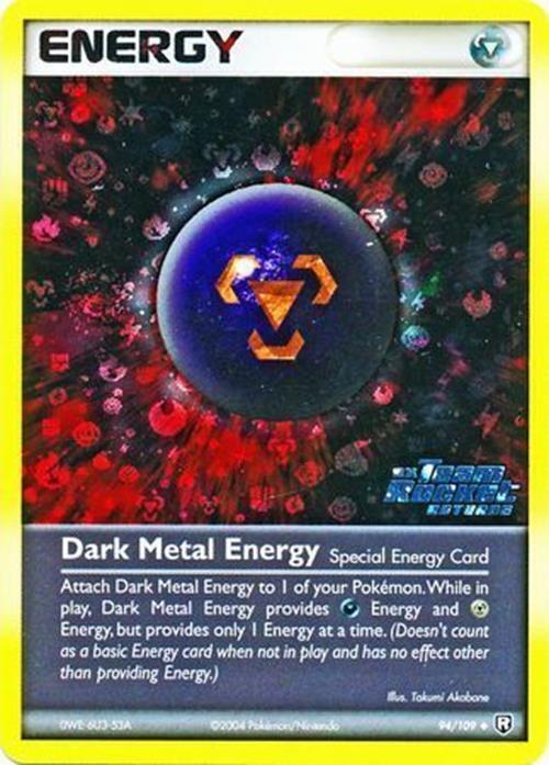 Dark Metal Energy (94/109) (Stamped) [EX: Team Rocket Returns] | Total Play