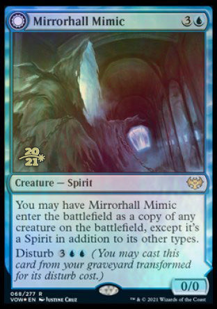 Mirrorhall Mimic // Ghastly Mimicry [Innistrad: Crimson Vow Prerelease Promos] | Total Play