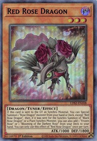 Red Rose Dragon (Blue) [LDS2-EN108] Ultra Rare | Total Play