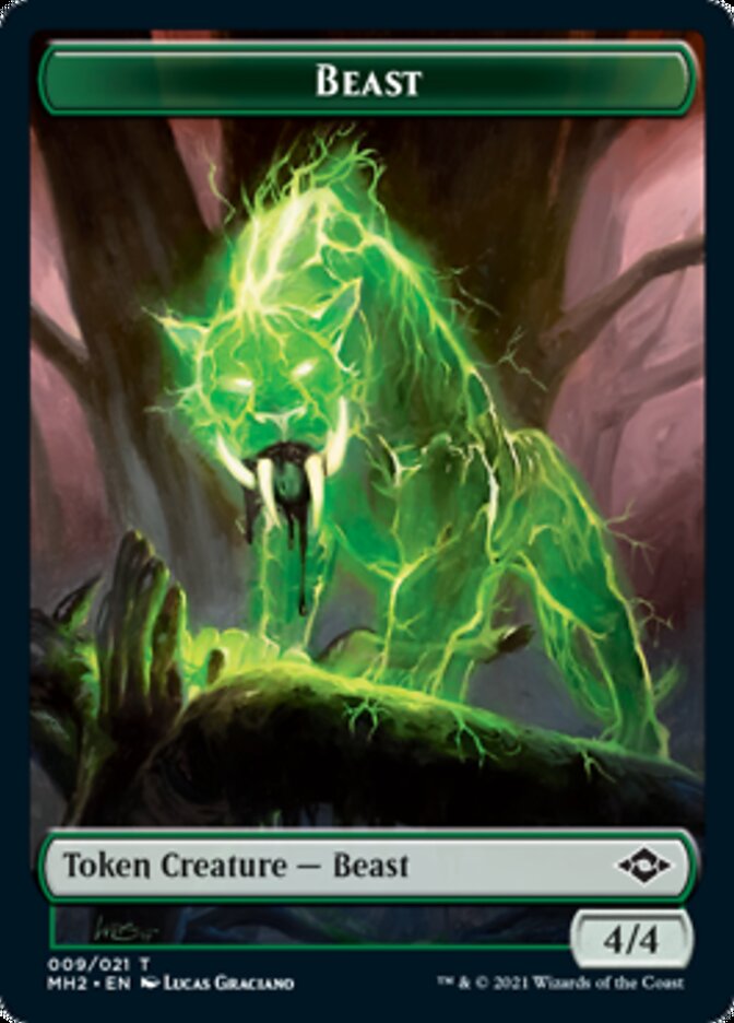 Beast Token [Modern Horizons 2 Tokens] | Total Play