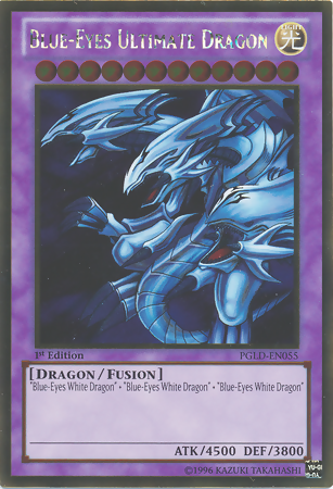 Blue-Eyes Ultimate Dragon [PGLD-EN055] Gold Rare | Total Play