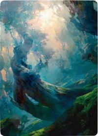 Forest 3 Art Card [Zendikar Rising Art Series] | Total Play