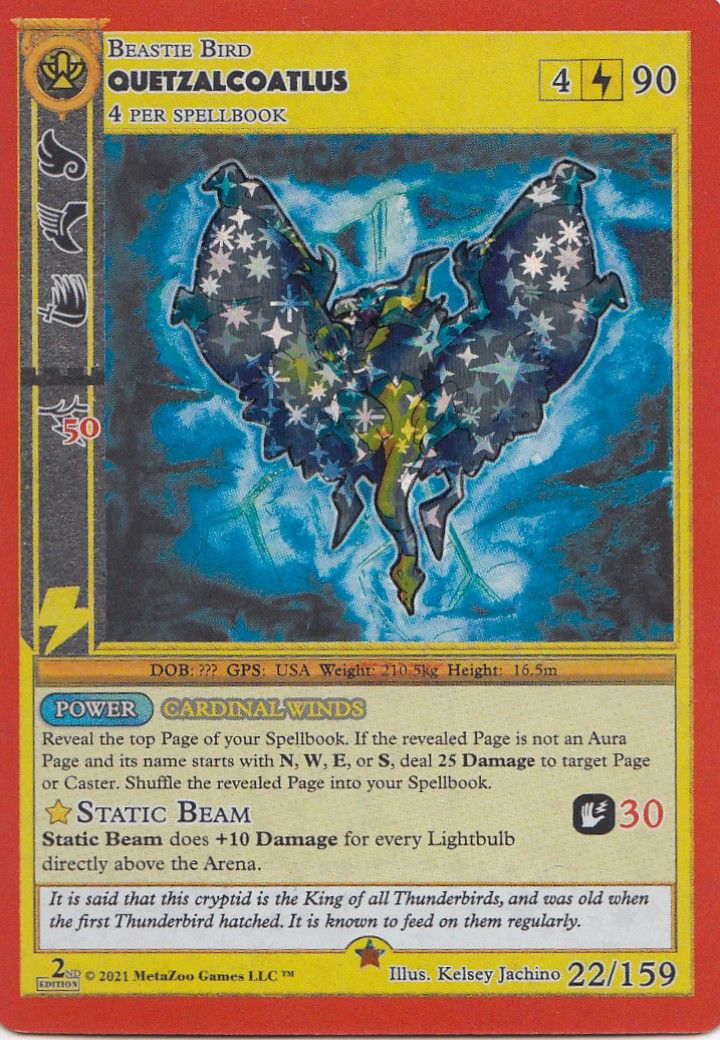 Quetzalcoatlus [Cryptid Nation: Second Edition] | Total Play