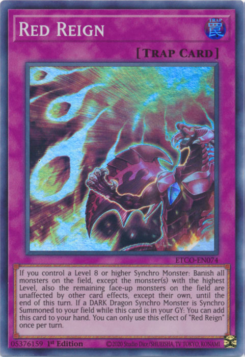Red Reign [ETCO-EN074] Super Rare | Total Play