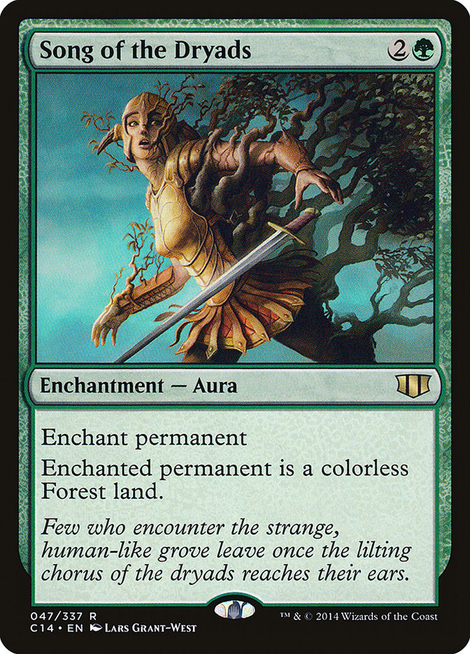 Song of the Dryads [Commander 2014] | Total Play