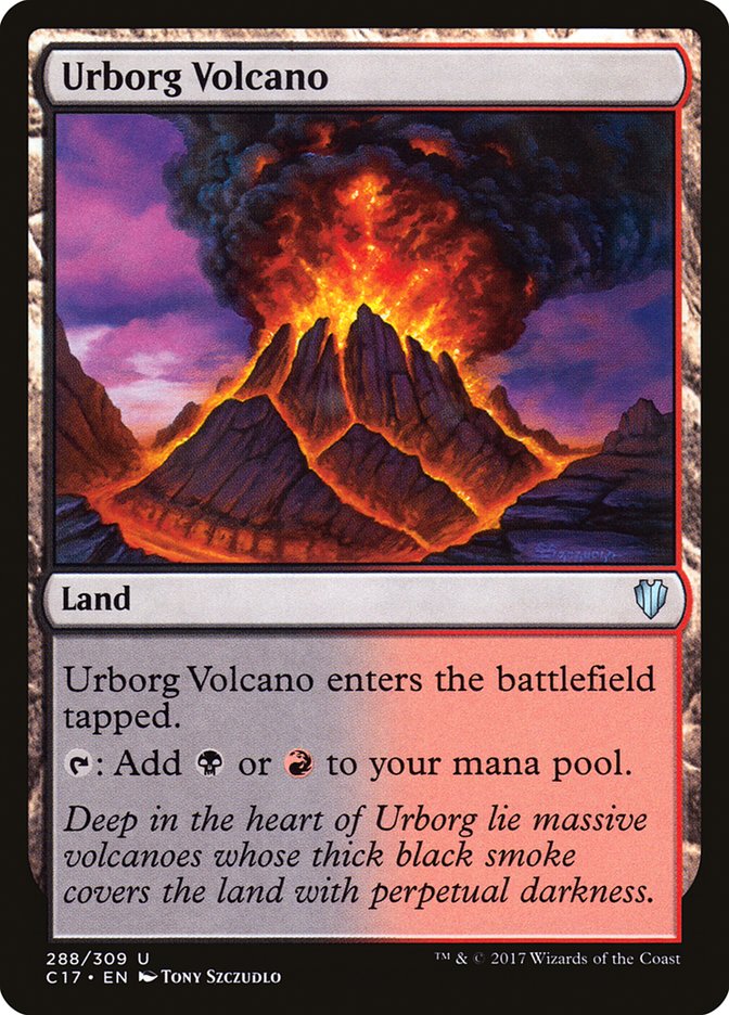 Urborg Volcano [Commander 2017] | Total Play