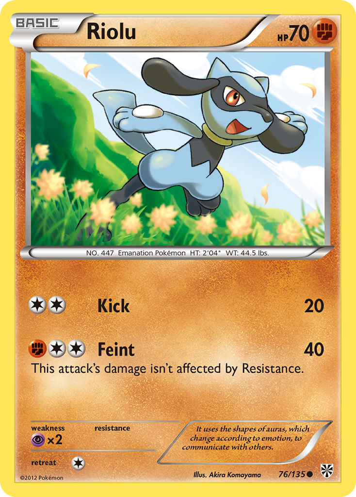 Riolu (76/135) [Black & White: Plasma Storm] | Total Play