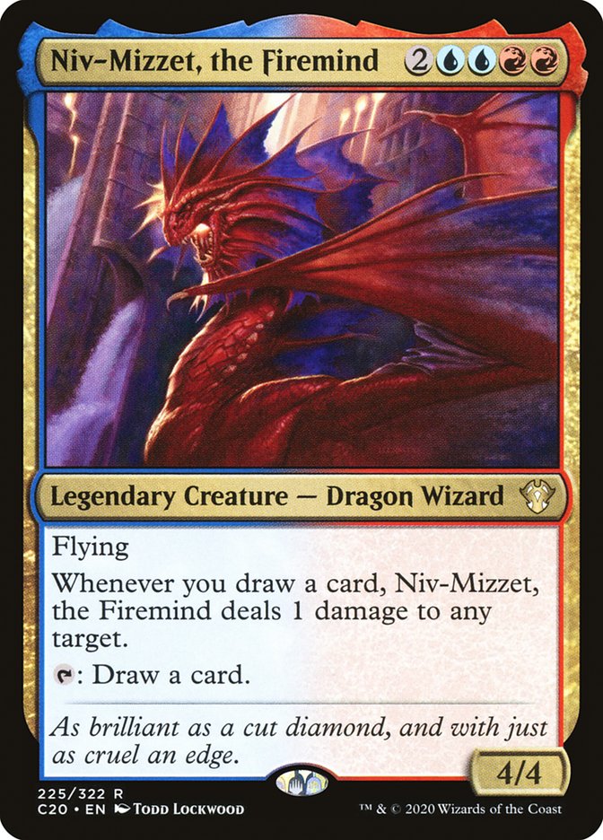 Niv-Mizzet, the Firemind [Commander 2020] | Total Play