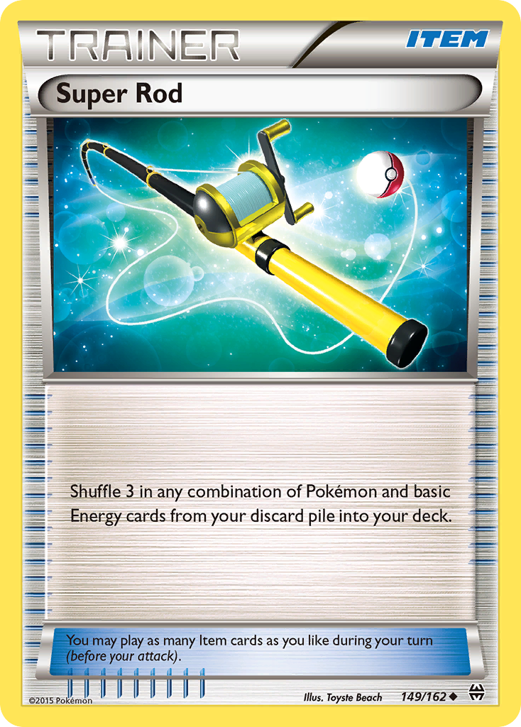 Super Rod (149/162) [XY: BREAKthrough] | Total Play