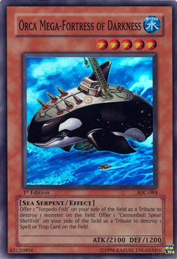 Orca Mega-Fortress of Darkness [IOC-084] Super Rare | Total Play