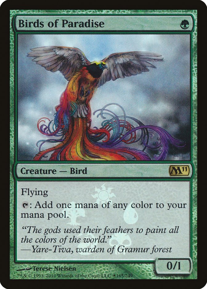 Birds of Paradise (Buy-A-Box) [Magic 2011 Promos] | Total Play