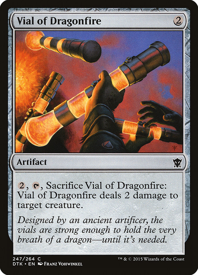 Vial of Dragonfire [Dragons of Tarkir] | Total Play