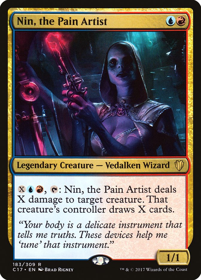 Nin, the Pain Artist [Commander 2017] | Total Play