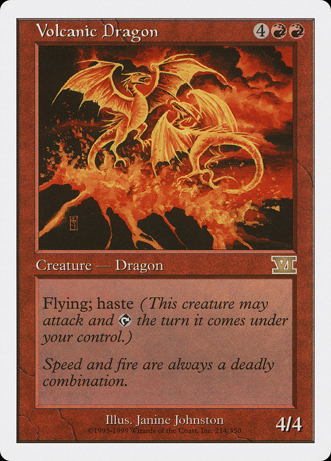 Volcanic Dragon [Classic Sixth Edition] | Total Play