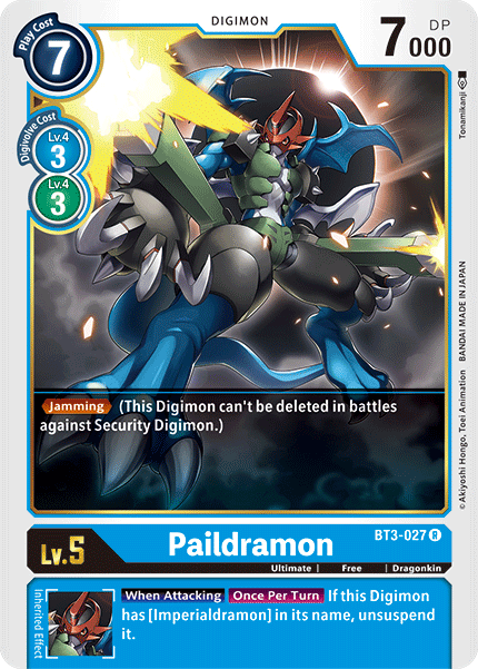 Paildramon [BT3-027] [Release Special Booster Ver.1.5] | Total Play