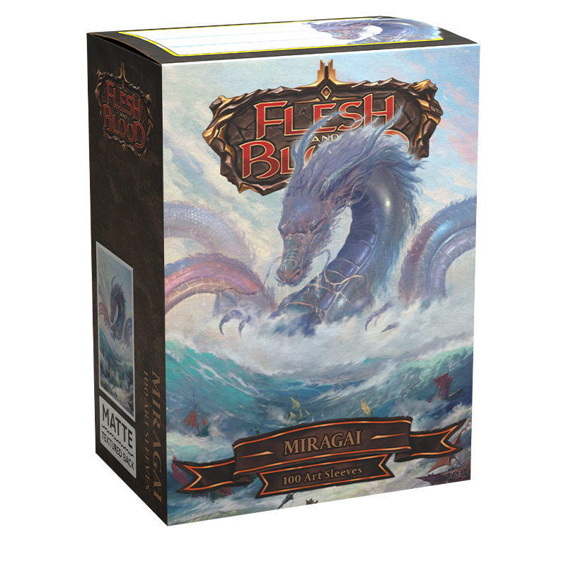Dragon Shield: Standard 100ct Art Sleeves - Flesh and Blood (Miragai) | Total Play
