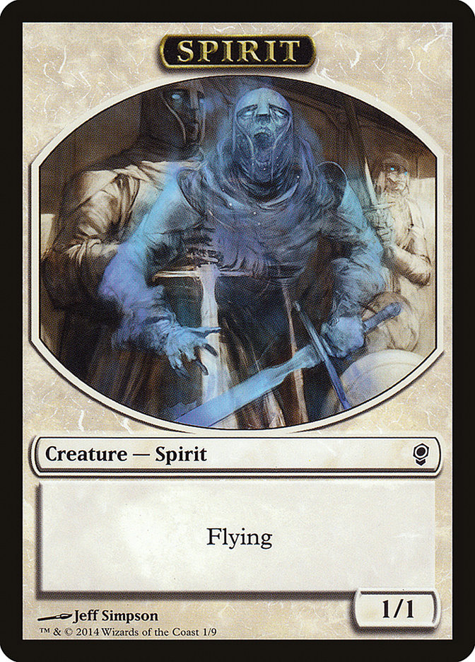 Spirit Token [Conspiracy Tokens] | Total Play