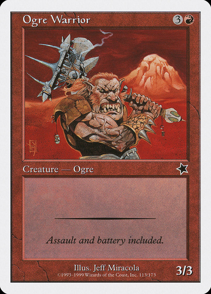 Ogre Warrior [Starter 1999] | Total Play