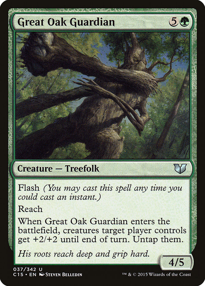 Great Oak Guardian [Commander 2015] | Total Play