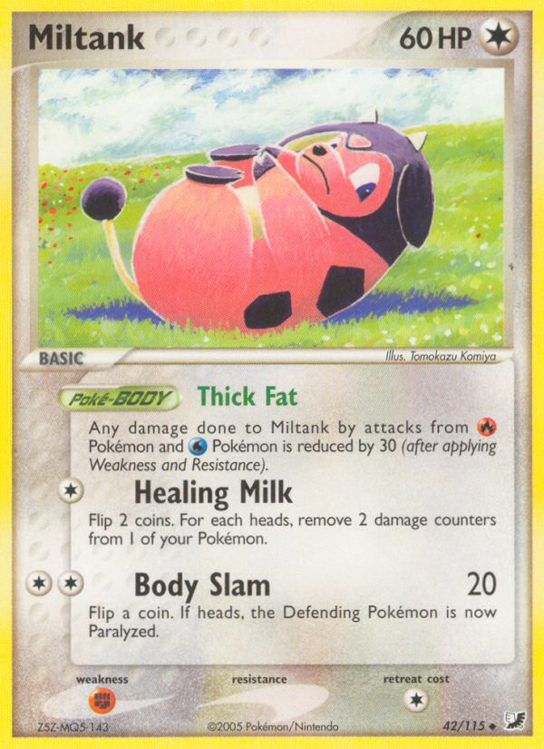 Miltank (42/115) [EX: Unseen Forces] | Total Play