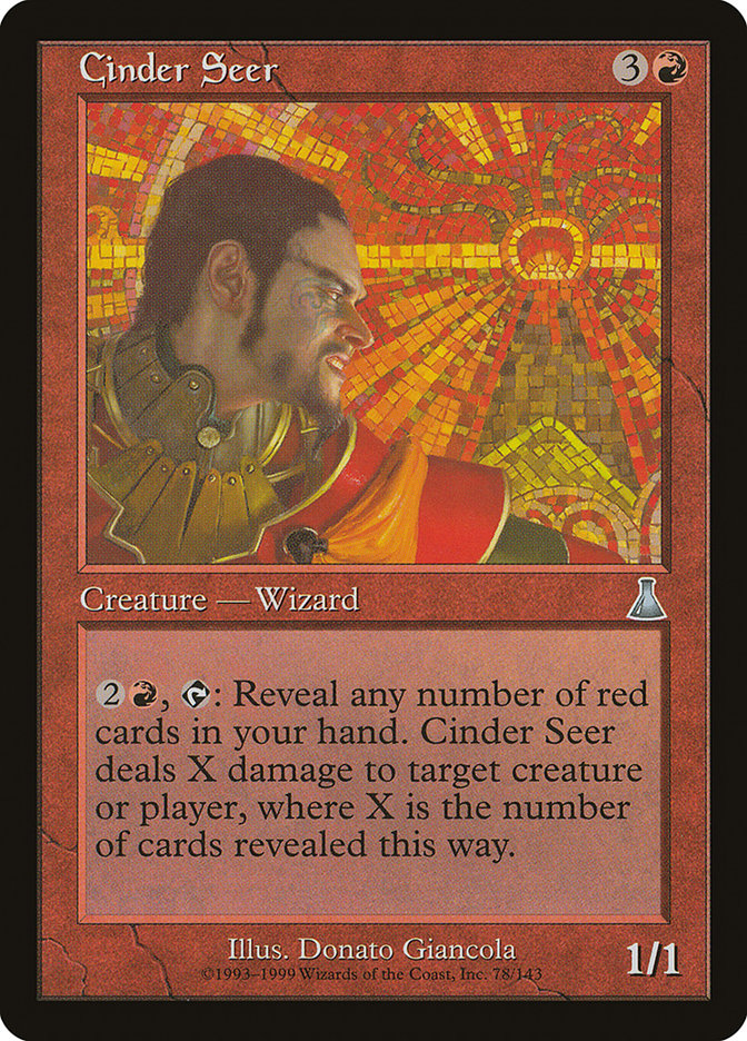 Cinder Seer [Urza's Destiny] | Total Play