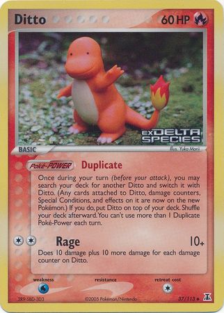 Ditto (37/113) (Stamped) [EX: Delta Species] | Total Play