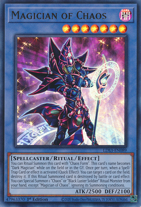 Magician of Chaos [LDS3-EN089] Ultra Rare | Total Play