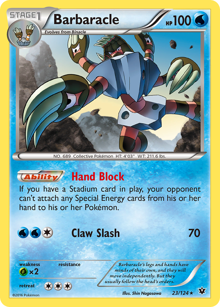 Barbaracle (23/124) [XY: Fates Collide] | Total Play