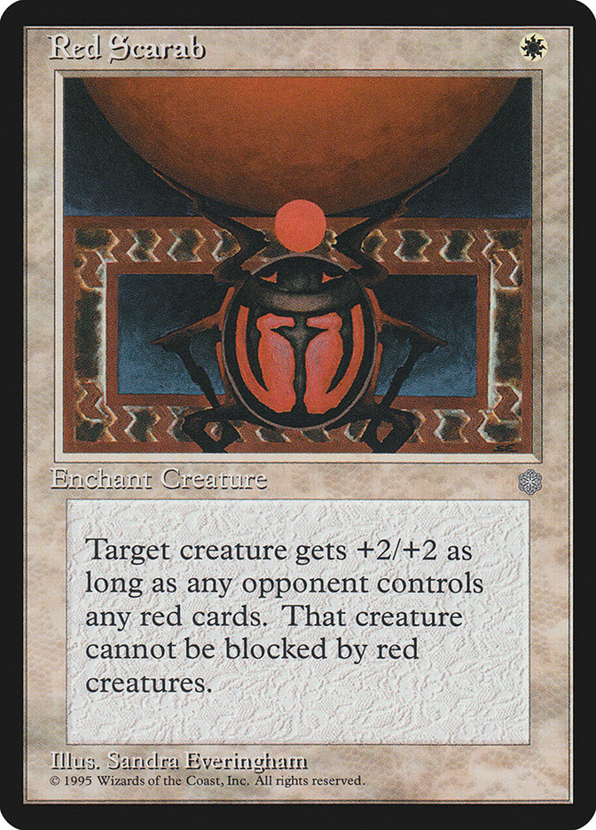 Red Scarab [Ice Age] | Total Play