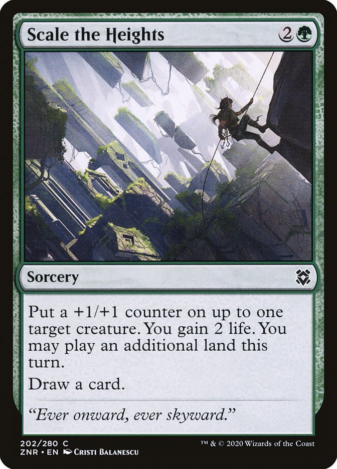 Scale the Heights [Zendikar Rising] | Total Play