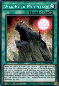 War Rock Mountain [BLVO-EN000] Secret Rare | Total Play