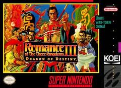 Romance of the Three Kingdoms III Dragon of Destiny - Super Nintendo | Total Play