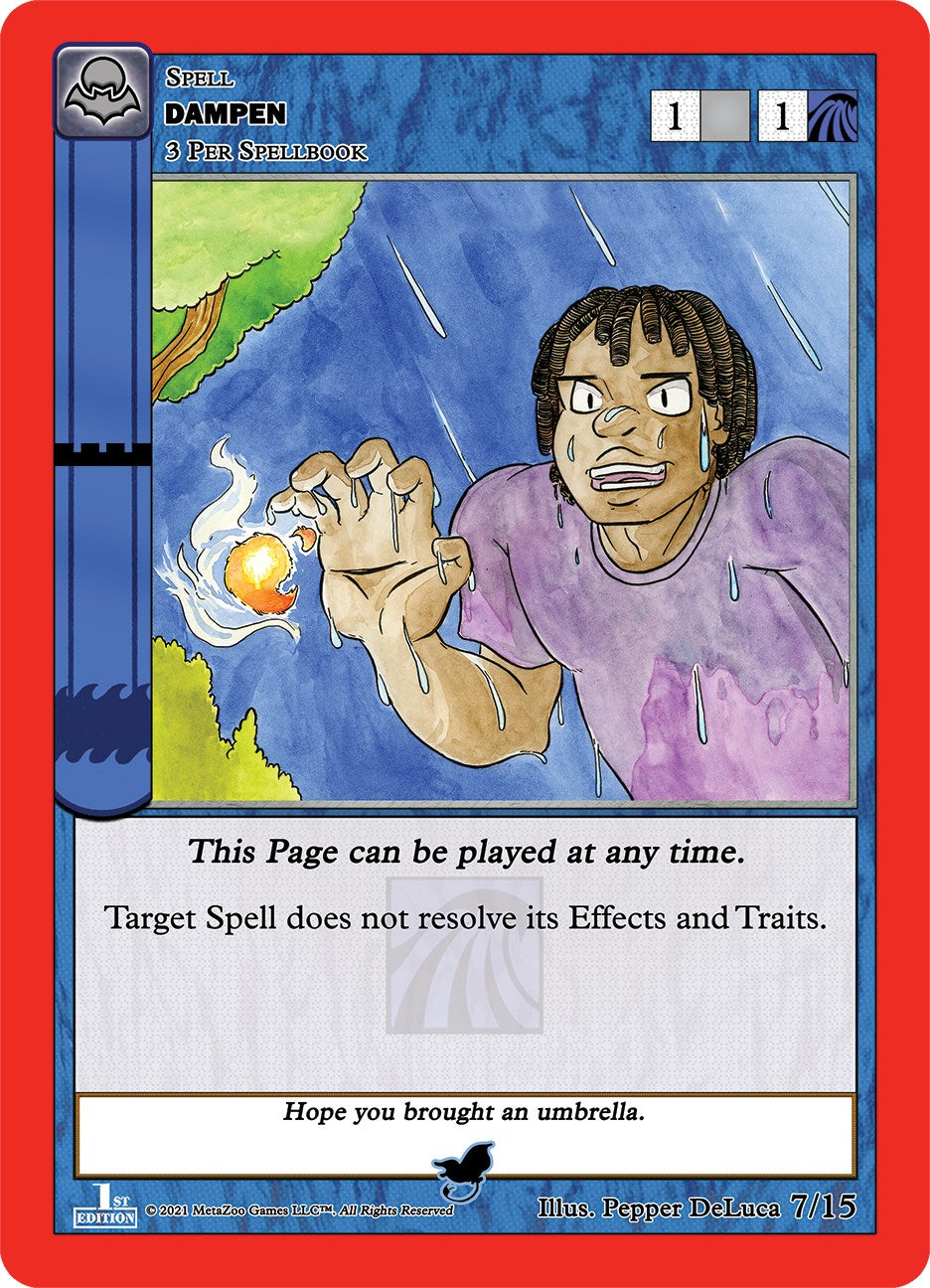 Dampen [Cryptid Nation: Nightfall First Edition Tribal Theme Decks] | Total Play