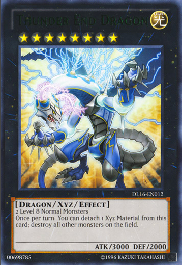 Thunder End Dragon (Green) [DL16-EN012] Rare | Total Play