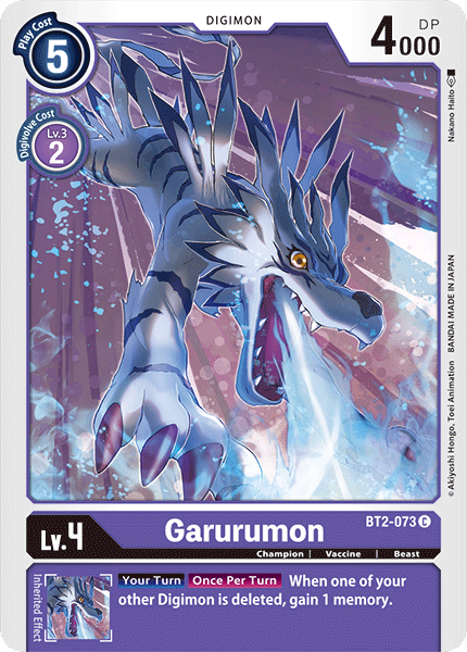 Garurumon [BT2-073] [Release Special Booster Ver.1.0] | Total Play
