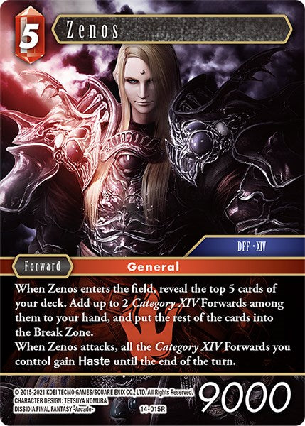 Zenos [Opus XIV: Crystal Abyss] | Total Play