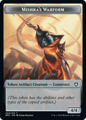 Mishra's Warform // Inkling Double-Sided Token [The Brothers' War Commander Tokens] | Total Play