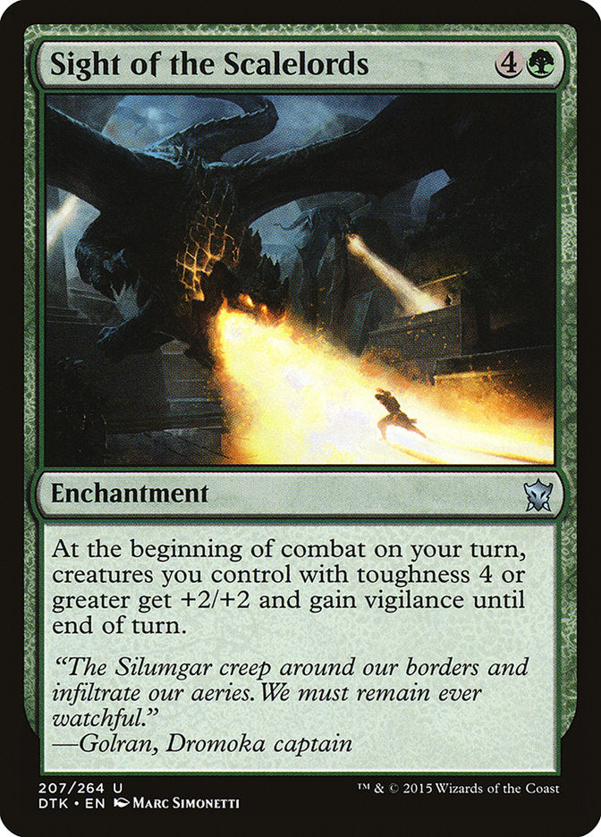 Sight of the Scalelords [Dragons of Tarkir] | Total Play