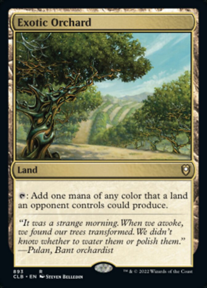Exotic Orchard [Commander Legends: Battle for Baldur's Gate] | Total Play