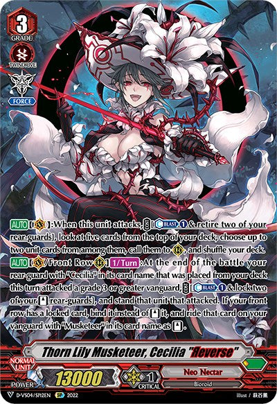 Thorn Lily Musketeer, Cecilia "Reverse" (D-VS04/SP12EN) [V Clan Collection Vol.4] | Total Play