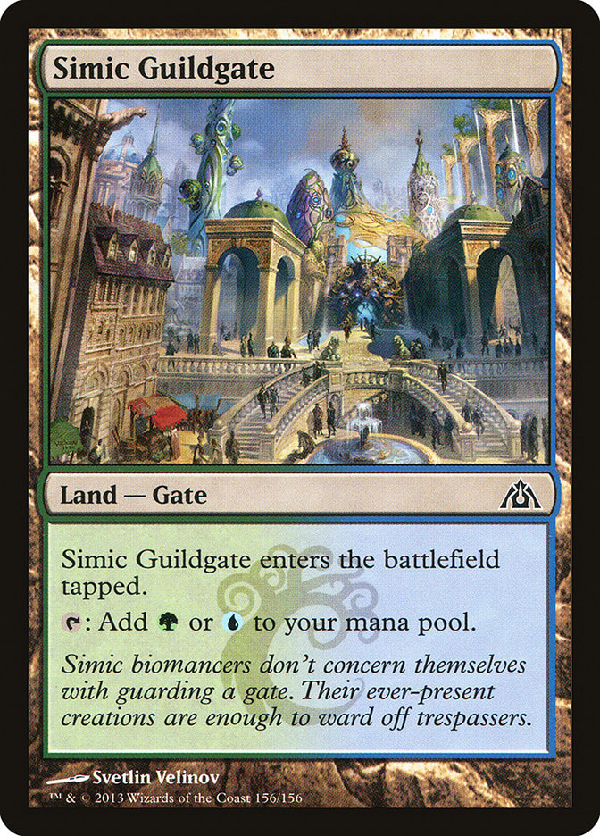 Simic Guildgate [Dragon's Maze] | Total Play