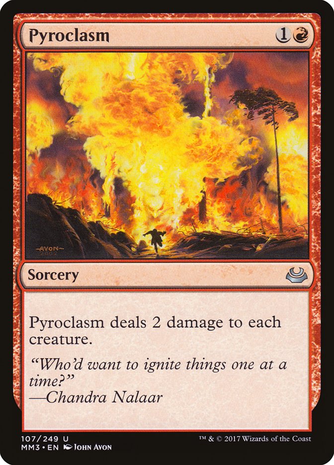 Pyroclasm [Modern Masters 2017] | Total Play