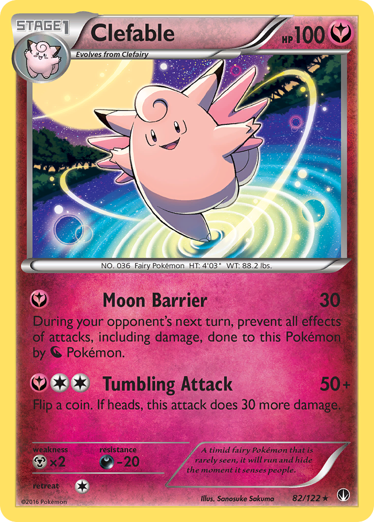 Clefable (82/122) [XY: BREAKpoint] | Total Play
