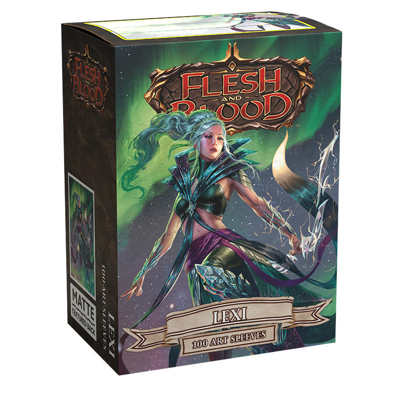 Dragon Shield: Standard 100ct Art Sleeves - Flesh and Blood (Lexi) | Total Play